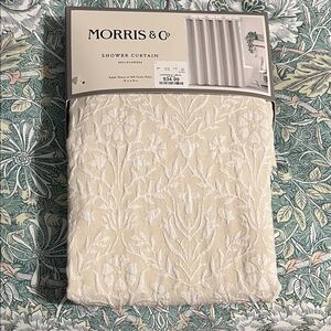 Morris & Co Cream Shower Curtain